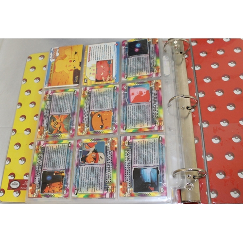 683 - Three Folders Containing POKEMON/DRAGON BALL Z/DIGMON ETC CARDS