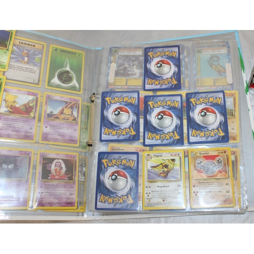 683 - Three Folders Containing POKEMON/DRAGON BALL Z/DIGMON ETC CARDS