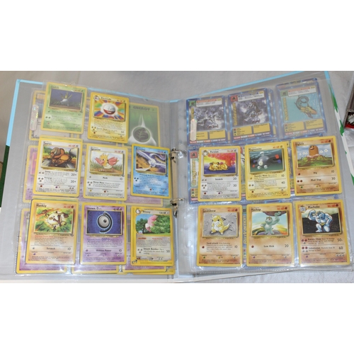 683 - Three Folders Containing POKEMON/DRAGON BALL Z/DIGMON ETC CARDS