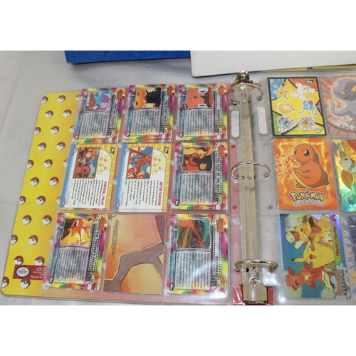 683 - Three Folders Containing POKEMON/DRAGON BALL Z/DIGMON ETC CARDS