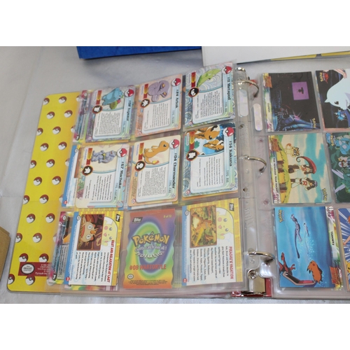 683 - Three Folders Containing POKEMON/DRAGON BALL Z/DIGMON ETC CARDS