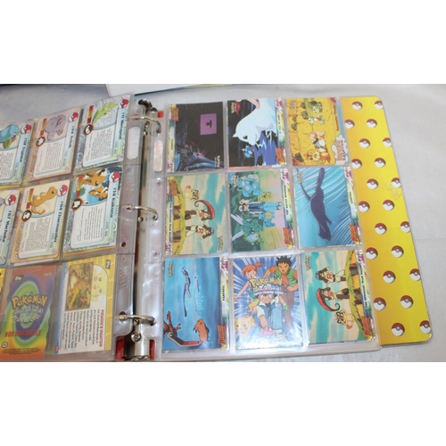 683 - Three Folders Containing POKEMON/DRAGON BALL Z/DIGMON ETC CARDS