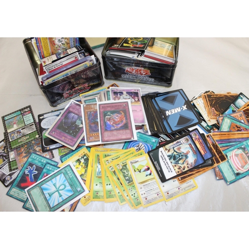 685 - Quantity Of YU-GI-OH!/POKEMON/DIGMON/X-MEN/WORLD WARCRAFT/DRAGONBALL Z ETC CARDS