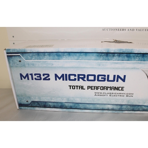 629 - M132 MICROGUN CLASSIC ARMY TOTAL PERFORMANCE BOXED