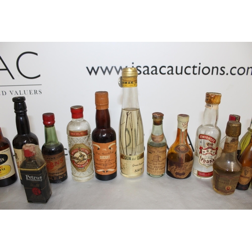 236 - Quantity Of Some Rare Collectable Vintage Miniatures Some With Contents Various Conditions
Collectio... 