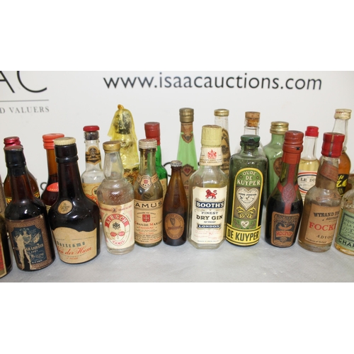 238 - Quantity Of Some Rare Collectable Vintage Miniatures Some With Contents Various Conditions
Collectio... 