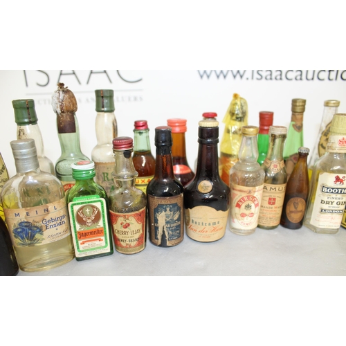 238 - Quantity Of Some Rare Collectable Vintage Miniatures Some With Contents Various Conditions
Collectio... 