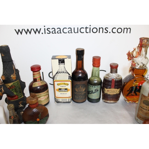 244 - Quantity Of Some Rare Collectable Vintage Miniatures Some With Contents Various Conditions
Collectio... 