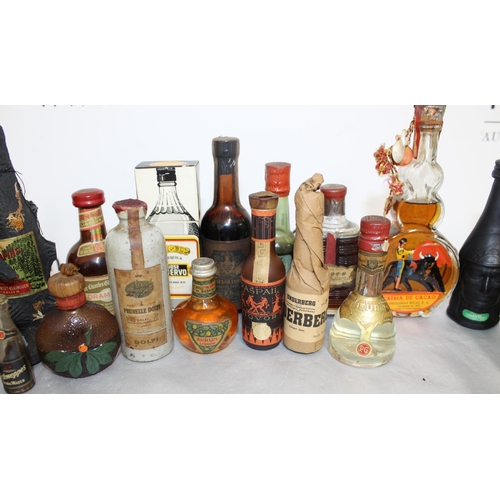 244 - Quantity Of Some Rare Collectable Vintage Miniatures Some With Contents Various Conditions
Collectio... 