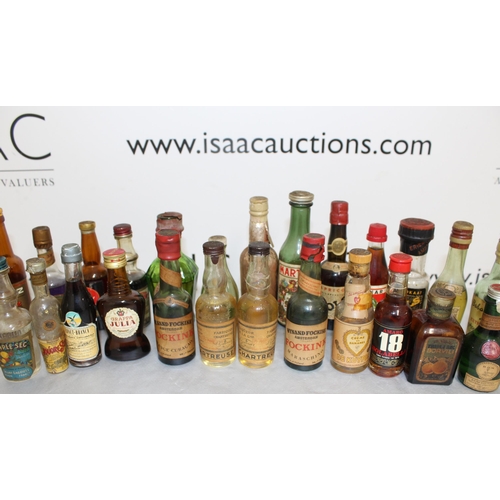 245 - Quantity Of Some Rare Collectable Vintage Miniatures Some With Contents Various Conditions
Collectio... 