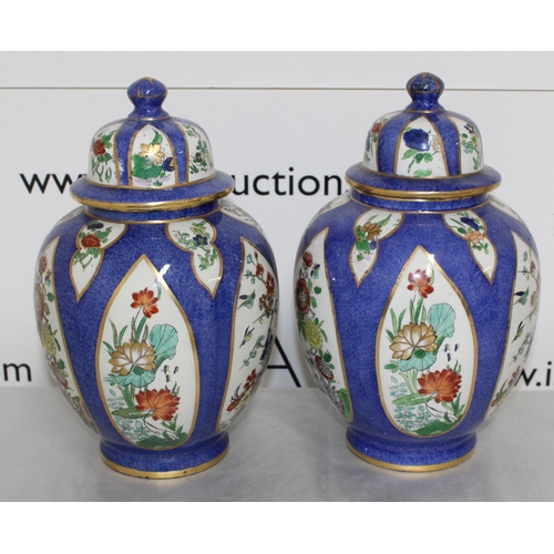 82 - Pair Of Vases With Lids By J H Pottery ENGLAND
Height-27cm
Collection Only