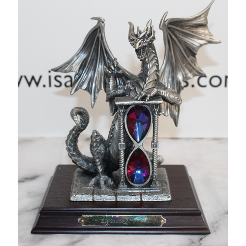 Boxed 2 x Myth And Magic Sculpture By The Tudor Mint Including