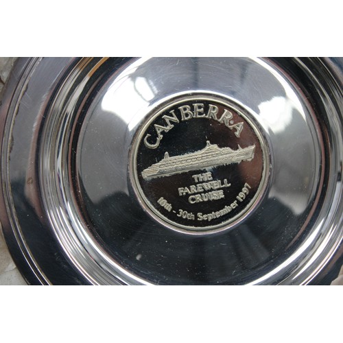 12 - Canberra Final Cruise Commemorative Plate In Box