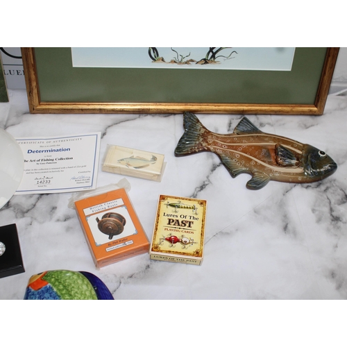 22 - Mixed Fishing And Other Collectable Items 
COLLECTION ONLY