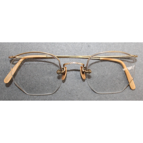 28 - Vintage Pair of Reading Glasses - ( Marks Shown in Pictures )