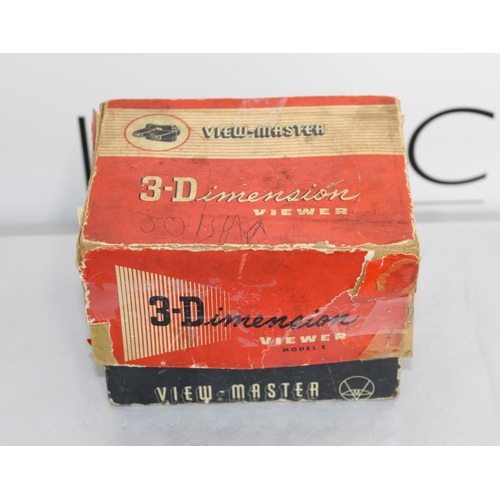 35 - Boxed Vintage View-Master 3-Dimension Viewer Model Untested