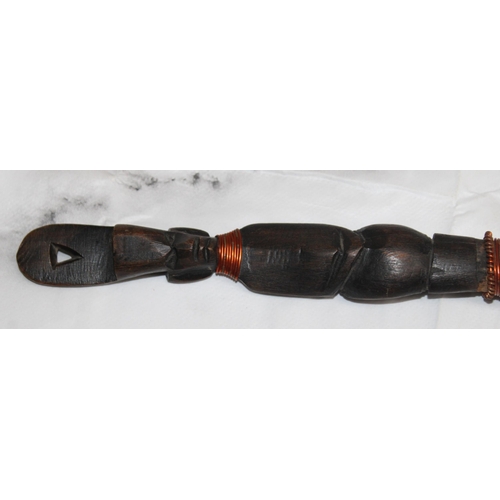 10 - Wooden Carved Collectable / African Tools