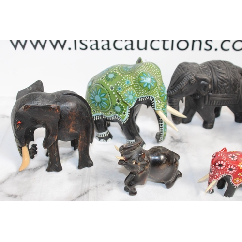 56 - Mixed Collectable Elephant Figures