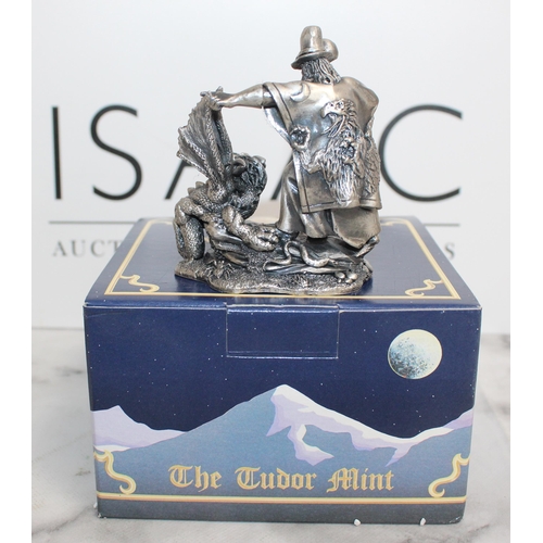 67 - Boxed 5 x Myth And Magic Sculpture By The Tudor Mint Including
3135 Lord Of Wizards
3184 Yeah Man
90... 