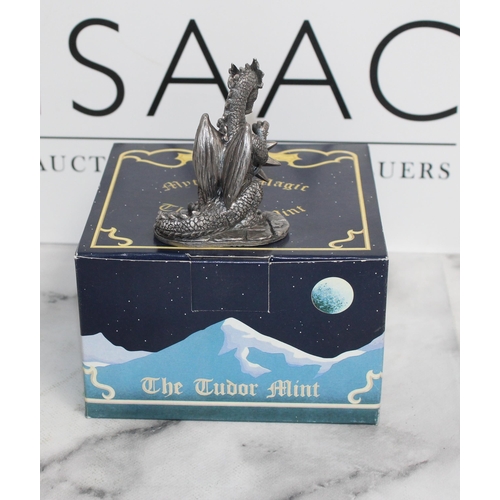 69 - Boxed 5 x Myth And Magic Sculpture By The Tudor Mint Including
3117 Proud Pegasus
GUS3 The Navigator... 