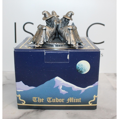 76 - Boxed  x 5 Myth And Magic Sculpture By The Tudor Mint Including
3183 Bet You Miss It
3167 Please Let... 