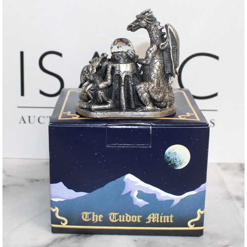 76 - Boxed  x 5 Myth And Magic Sculpture By The Tudor Mint Including
3183 Bet You Miss It
3167 Please Let... 