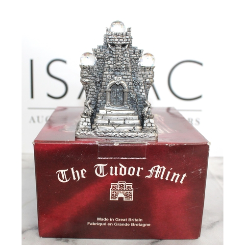 96 - 5 x Boxed Myth And Magic Sculpture By The Tudor Mint Including 
3040 The Fire Wizard
3038 Pegasus
30... 