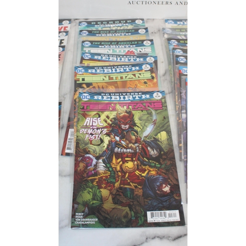 2 - A Collection Of Comics Including
Justice League Rebirth
Teen Titans Rebirth
Justice League VS Suicid... 