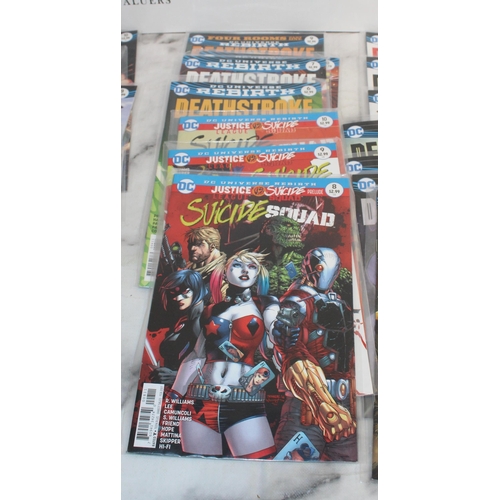 2 - A Collection Of Comics Including
Justice League Rebirth
Teen Titans Rebirth
Justice League VS Suicid... 