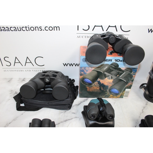 100 - 7 Sets Of Various Binoculars