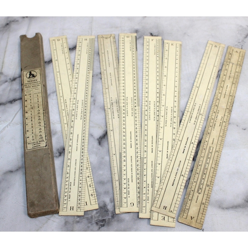 102 - A Selection Of Vintage Measuring Scales