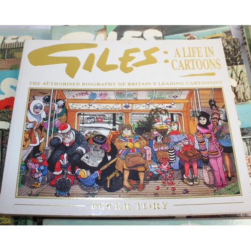 6 - A Collection Of Books By Giles Britains Leading Cartoonist