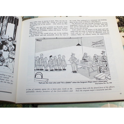 6 - A Collection Of Books By Giles Britains Leading Cartoonist