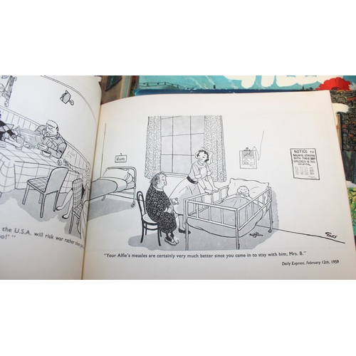 6 - A Collection Of Books By Giles Britains Leading Cartoonist