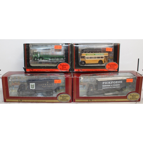 866 - 4 x Boxed Die Cast Exclusive First Edition Vehicles