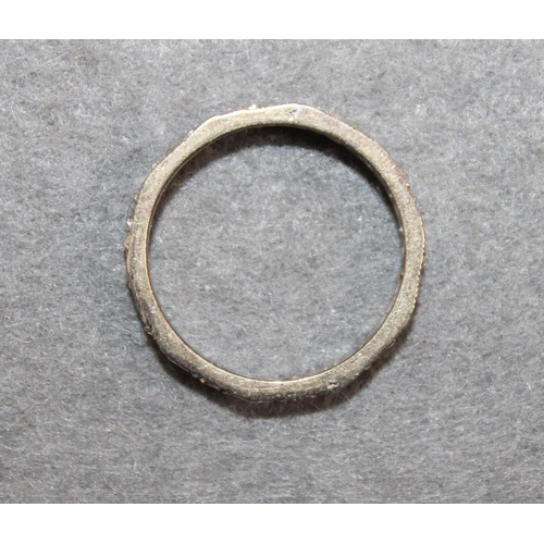 657 - Stamped 375 9 Gold Ring Size-N Weight-2.73g