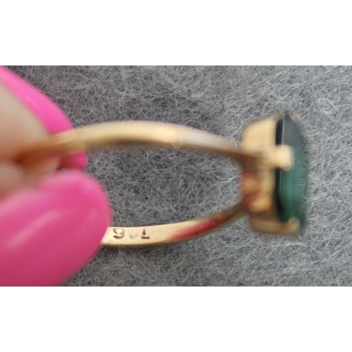 662 - Stamped 9ct Gold Ring Size L Weight-1.31g