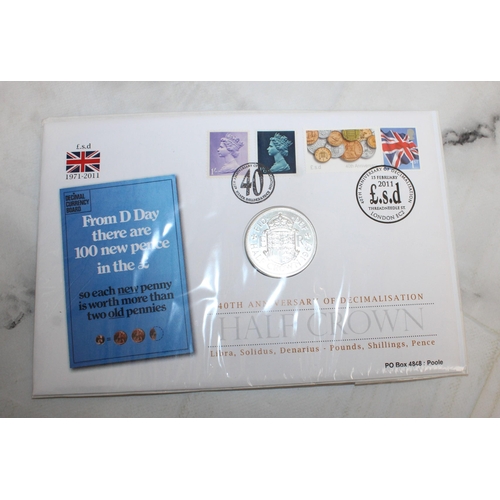 390 - Selection Of Collectable Coins/First Day Covers Inc
The Queen's Golden Jubilee Coin First Day Cover
... 