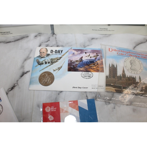 390 - Selection Of Collectable Coins/First Day Covers Inc
The Queen's Golden Jubilee Coin First Day Cover
... 