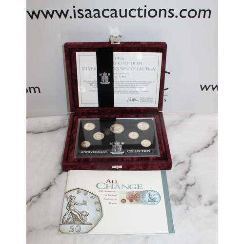 395 - 1996 UK Silver Anniversary Collection Boxed