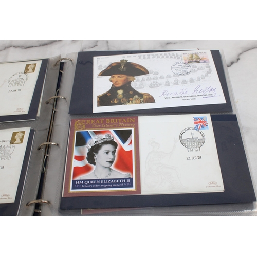 397 - Folder Containing A Quantity Of First Day Covers Franked