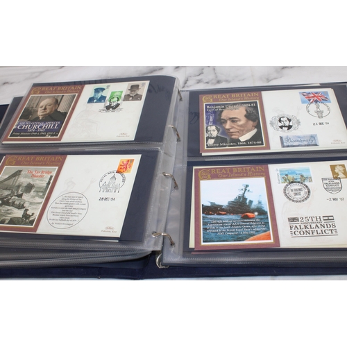 397 - Folder Containing A Quantity Of First Day Covers Franked