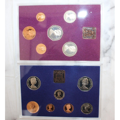 401 - 1980 & 1982 UK Proof Sets