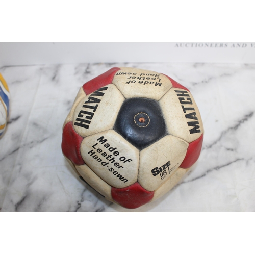 767 - 2 x Signed Match Footballs (Please See Pictures For Signatures)
ALL PROCEEDS GO TO CHARITY