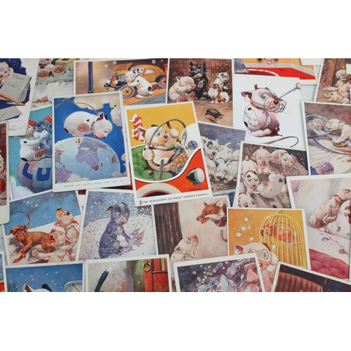 747 - Quantity Of G.E Studdy Collectable Post Cards