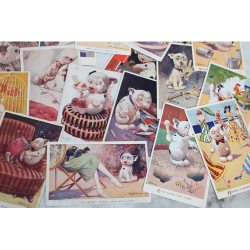 747 - Quantity Of G.E Studdy Collectable Post Cards