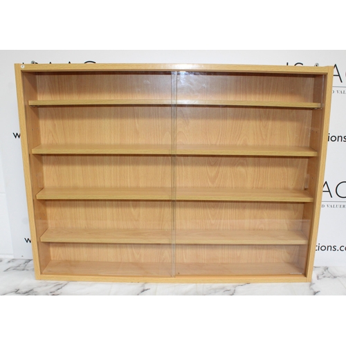 933 - Glass Fronted Display Case - Measures 80cm x 60cm x 10cm

Collection Only