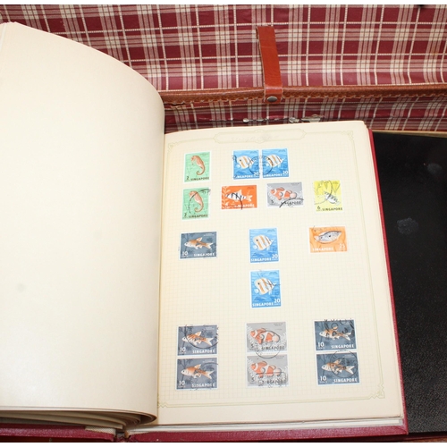 519 - Suitcase Containing Large Quantity Of Collectable Stamps Various Countries