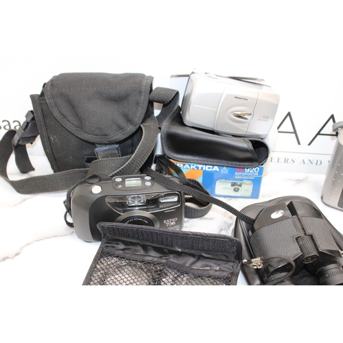 9 - Selection Of Cameras/Video/Binoculars/Accessories Etc Untested
All Proceeds Go To Charity