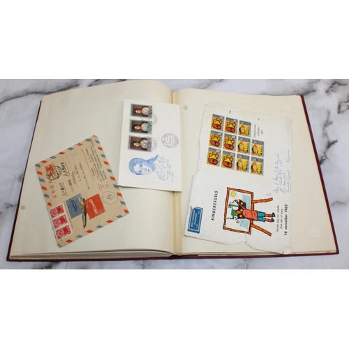 520 - Folder Containing Collectable Stamps Franked/Unfranked/ First Day Covers
All Proceeds Go To Charity